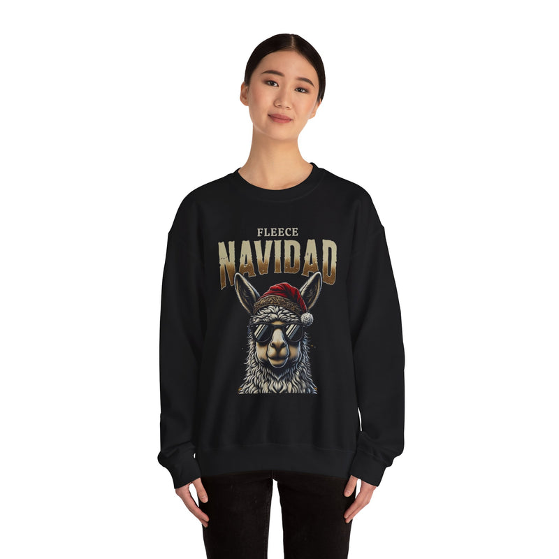 Fleece Navidad Funny Sweatshirt